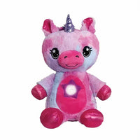 Peluche licorne rose douce enfant chambre magique La compagnie de la peluche