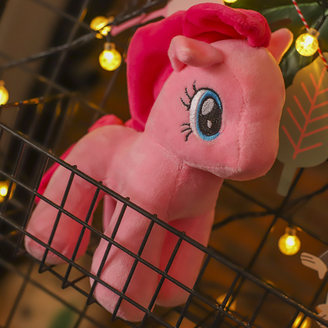 Peluche licorne rose douce pour enfant câlin magique La compagnie de la peluche