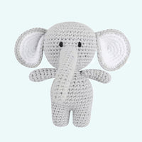 Peluche lion crochet doux safari forêt tropicale elephant La compagnie de la peluche