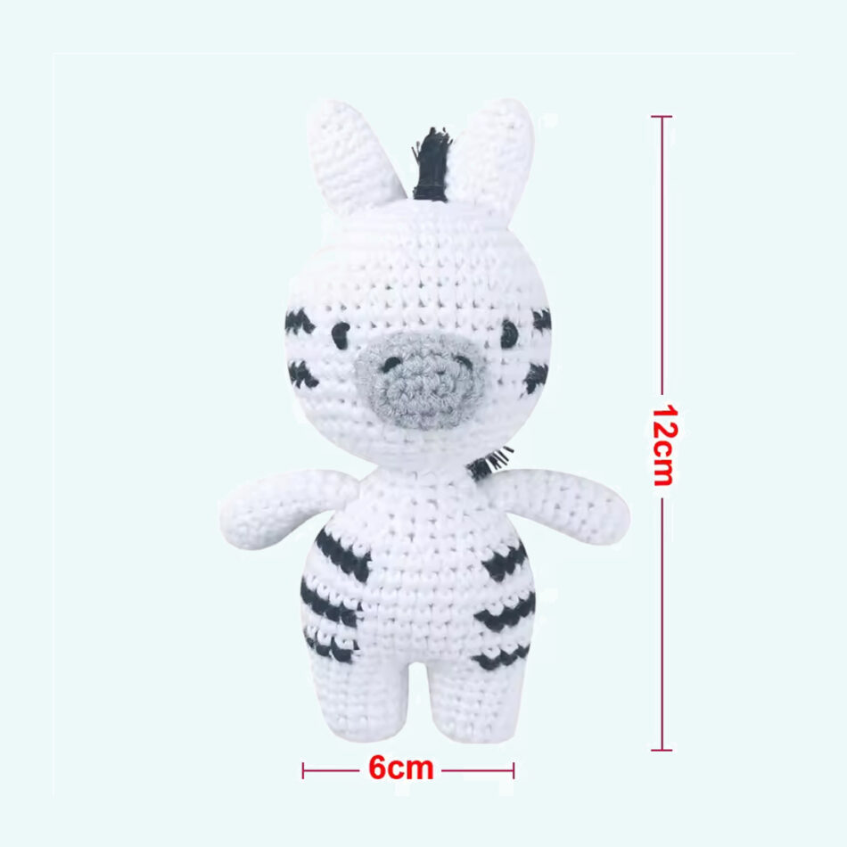 Peluche lion crochet doux safari forêt tropicale zebre La compagnie de la peluche