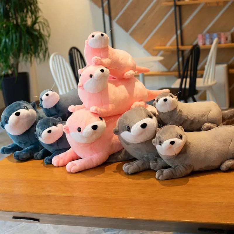 Peluche loutre coloré