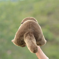 Peluche loutre réaliste douce câline pour enfant La compagnie de la peluche