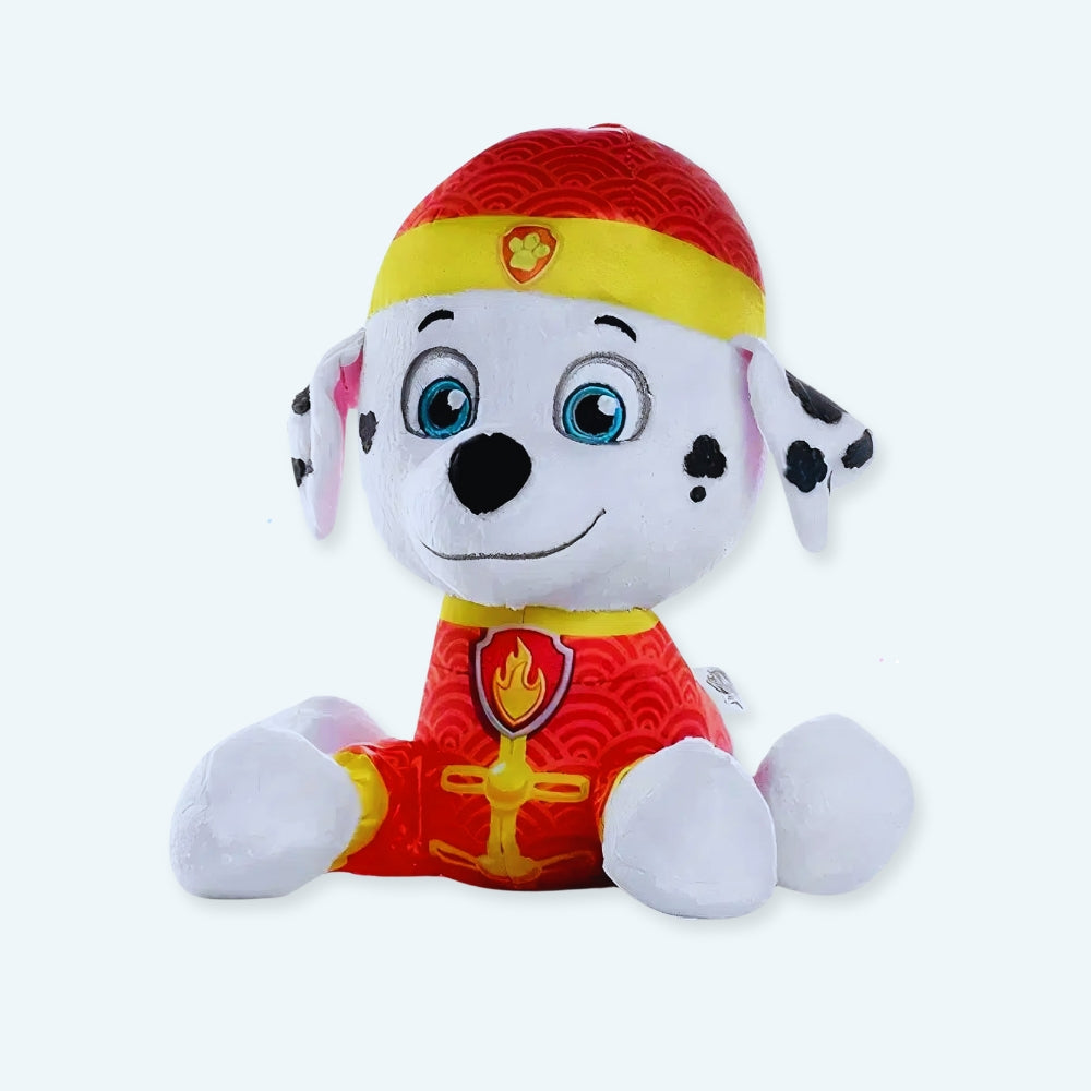 Peluche Marcus dalmatien douce Pat’ Patrouille enfant câlin La compagnie de la peluche