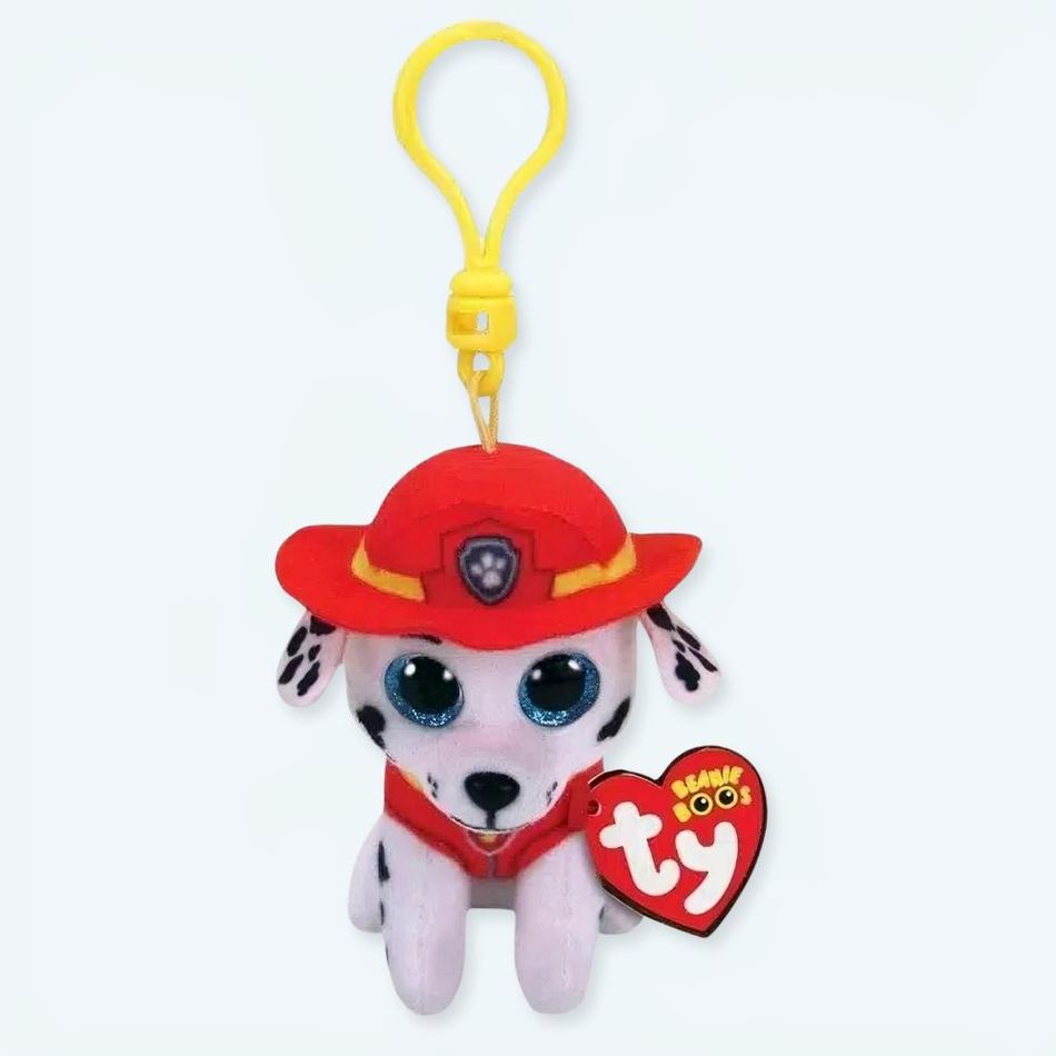 Peluche Marcus Ty Pat Patrouille douce porte-clé enfant La compagnie de la peluche