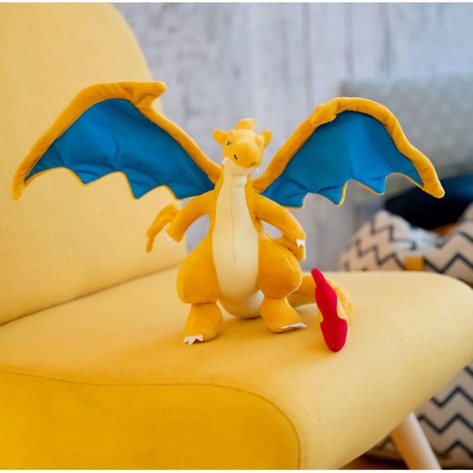 Peluche Méga Dracaufeu Y douce enfant collection Pokémon La compagnie de la peluche