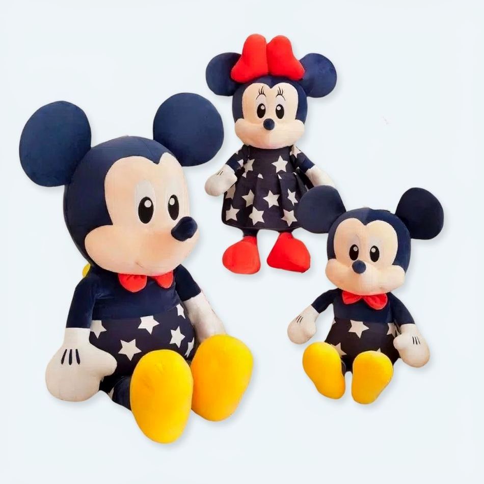 Peluche Mickey douce étoilée enfant Disney collection 55cm La compagnie de la peluche