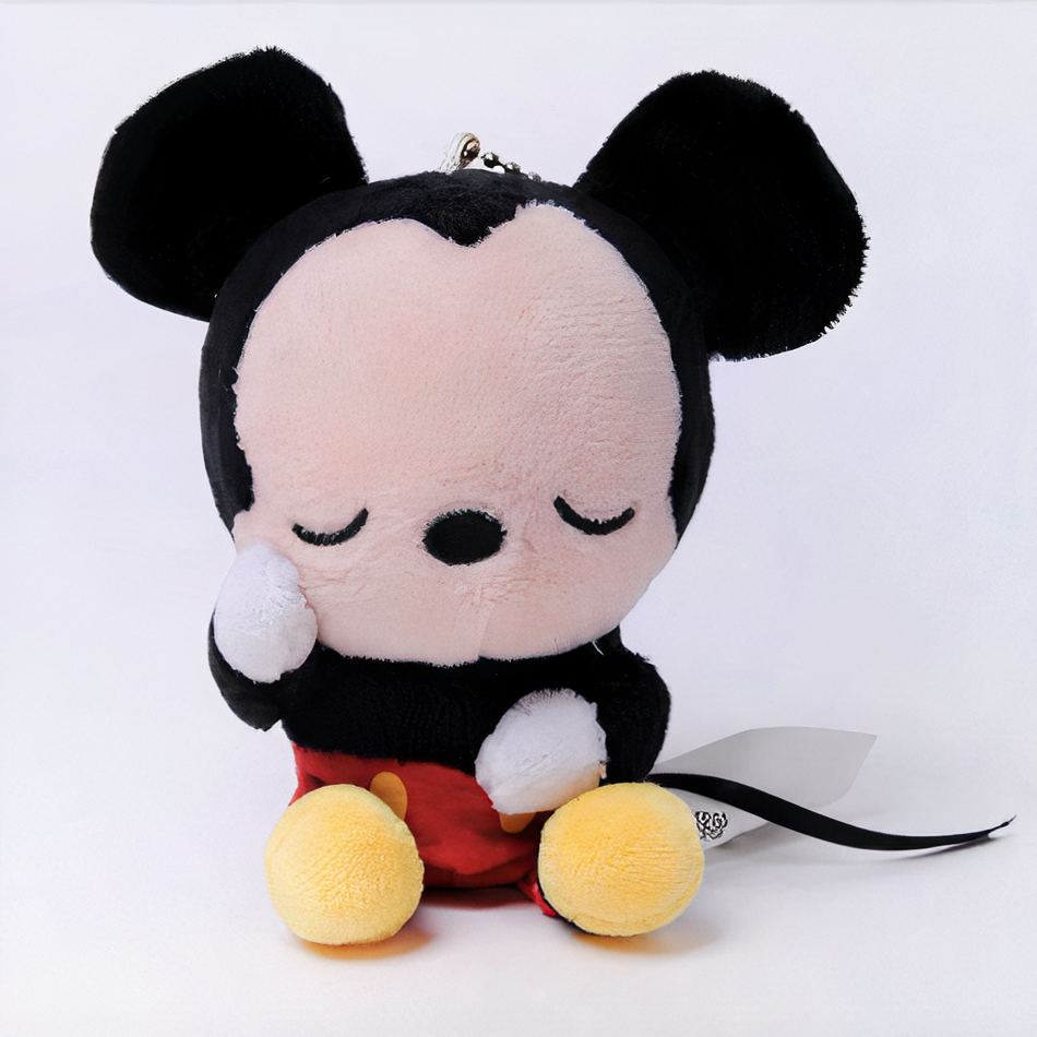 Peluche Mickey porte-clé Disney doux et coloré La compagnie de la peluche