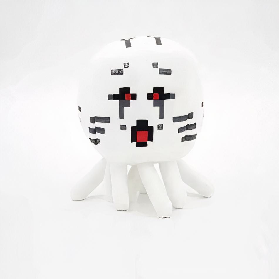 Peluche Minecraft Ghast douce enfant jeu câlin La compagnie de la peluche