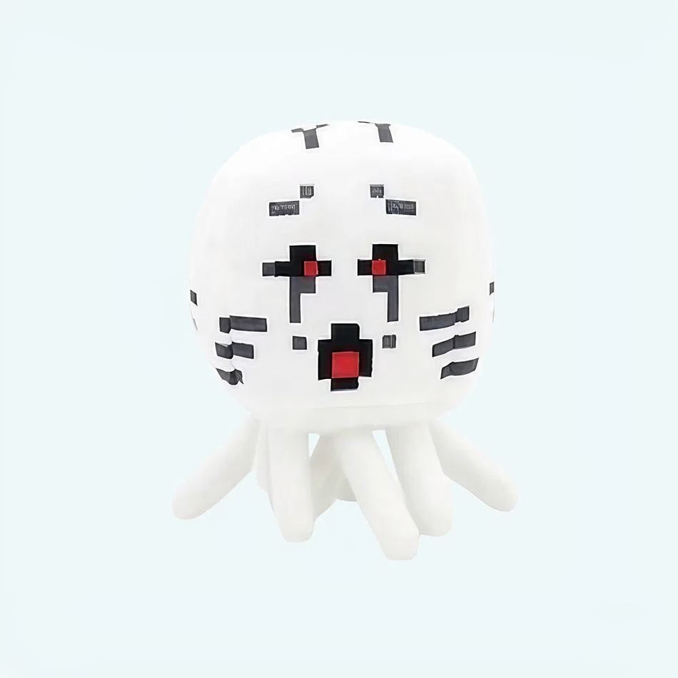 Peluche Minecraft Ghast douce enfant jeu câlin La compagnie de la peluche