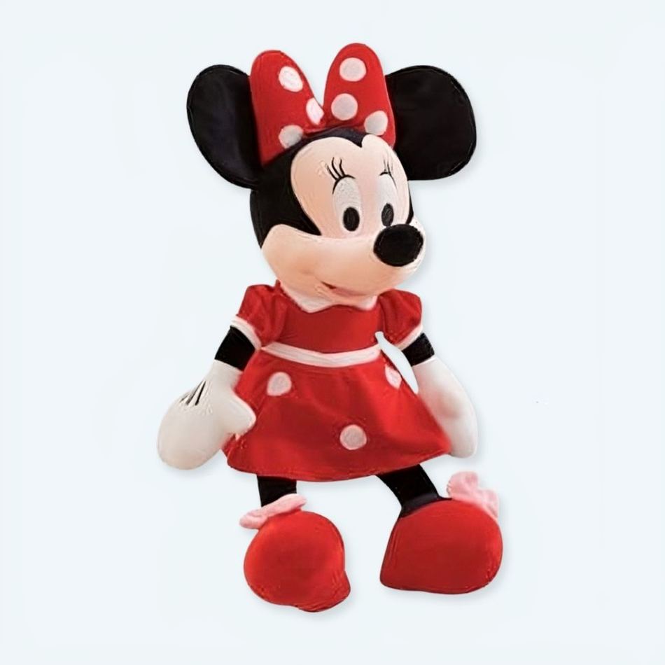 Peluche Minnie Mouse douce câline enfant Disney 30cm La compagnie de la peluche
