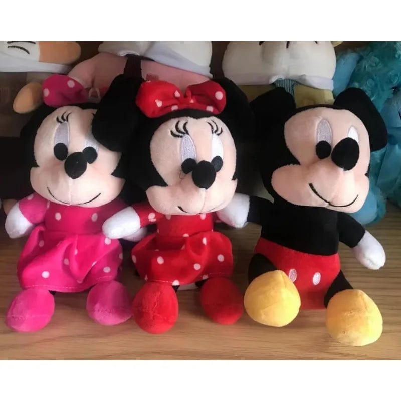 Peluche Minnie Mouse mini tenue rose