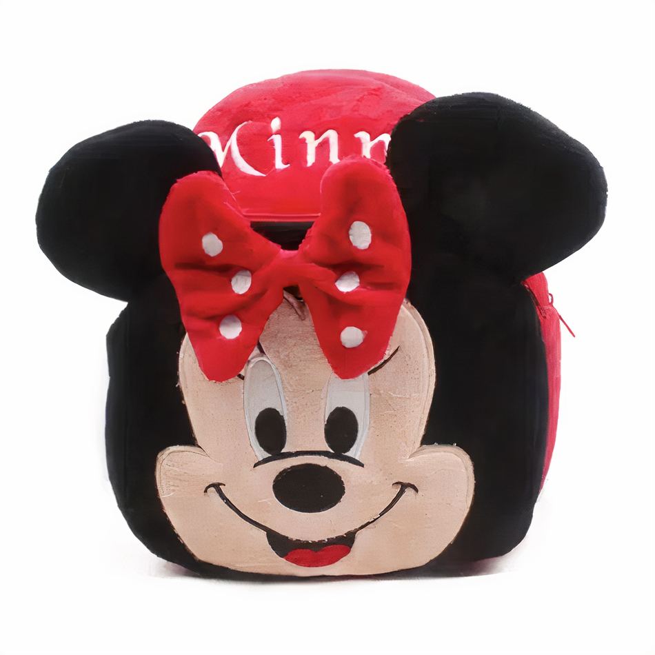 Peluche Minnie sac à dos doux enfant Disney magique La compagnie de la peluche