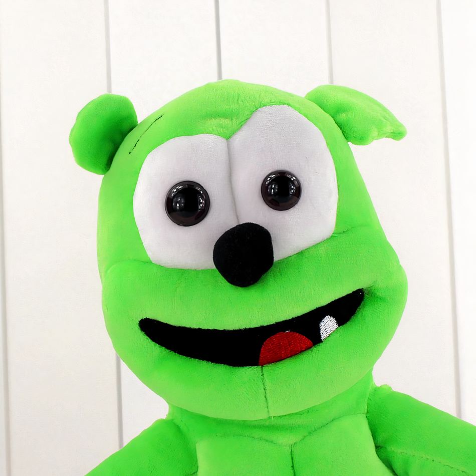Peluche musicale verte douce pour chambre enfant La compagnie de la peluche