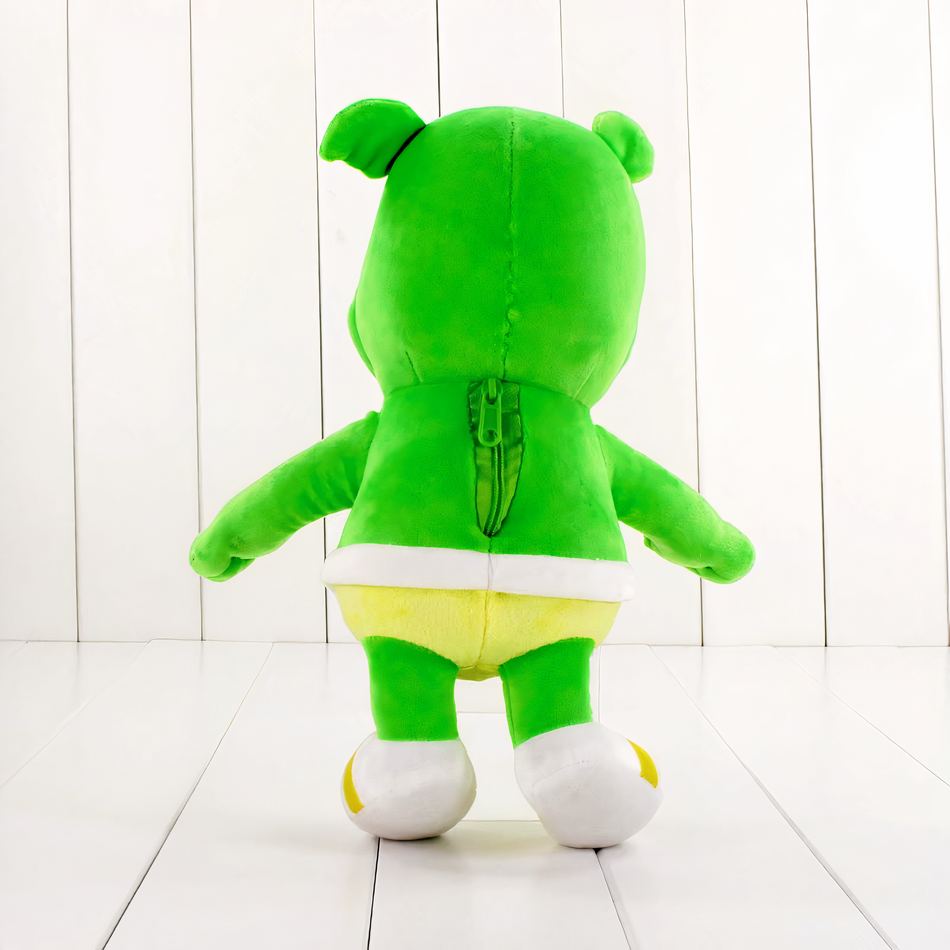 Peluche musicale verte douce pour chambre enfant La compagnie de la peluche