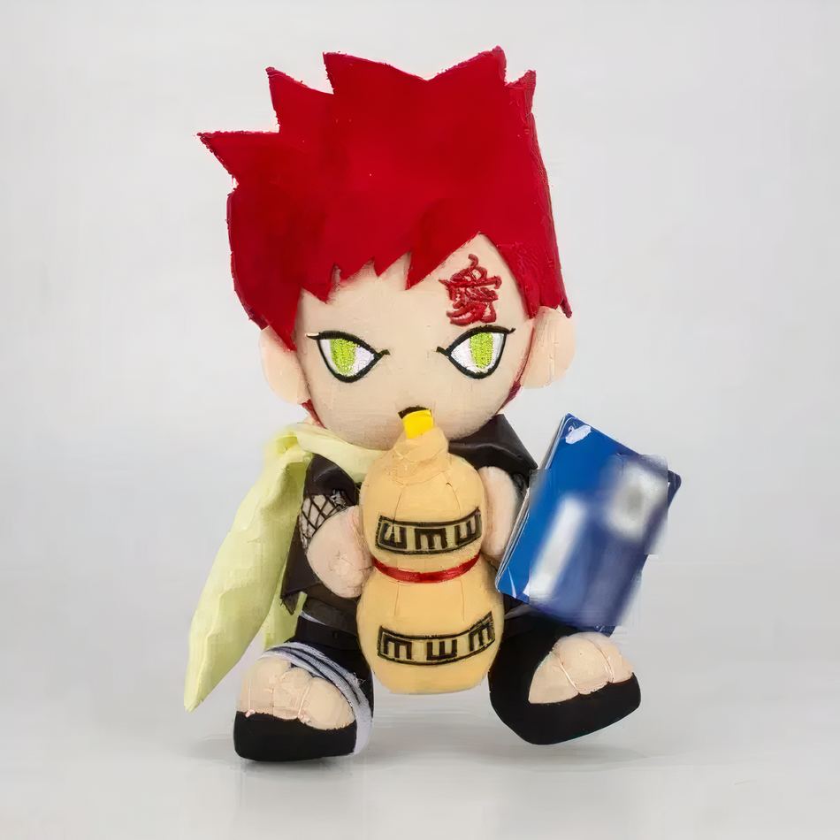 Peluche Naruto figurine Gaara ninja sable doux déco manga La compagnie de la peluche