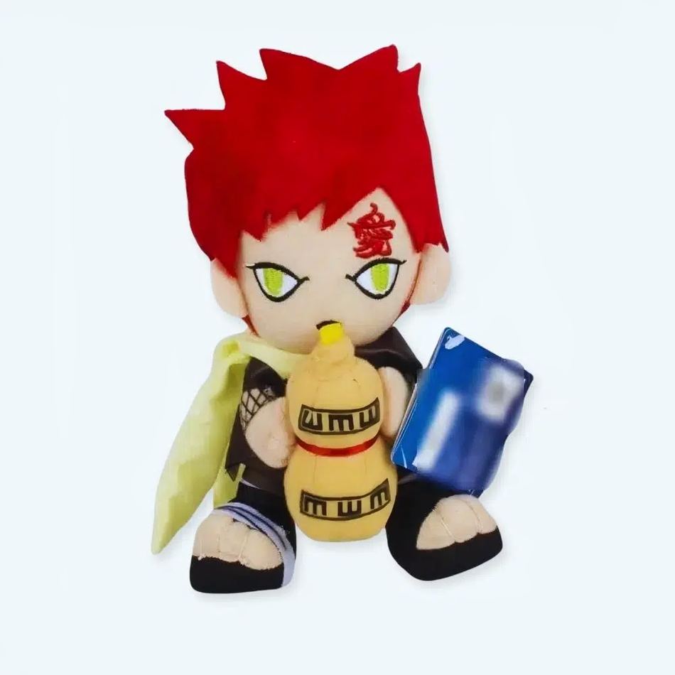 Peluche Naruto figurine Gaara ninja sable doux déco manga La compagnie de la peluche