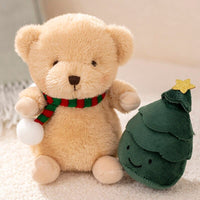 Peluche noël les petits animaux