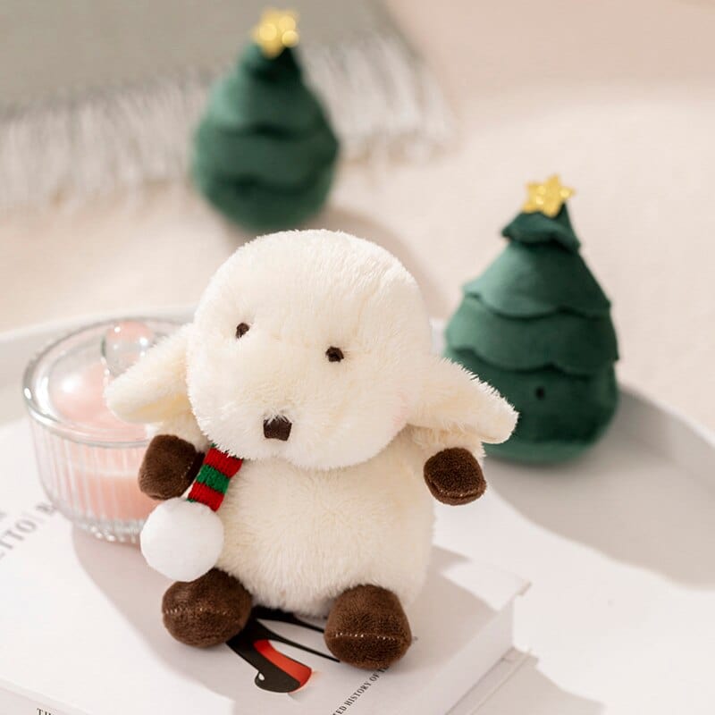 Peluche noël les petits animaux