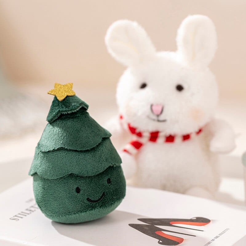 Peluche noël les petits animaux