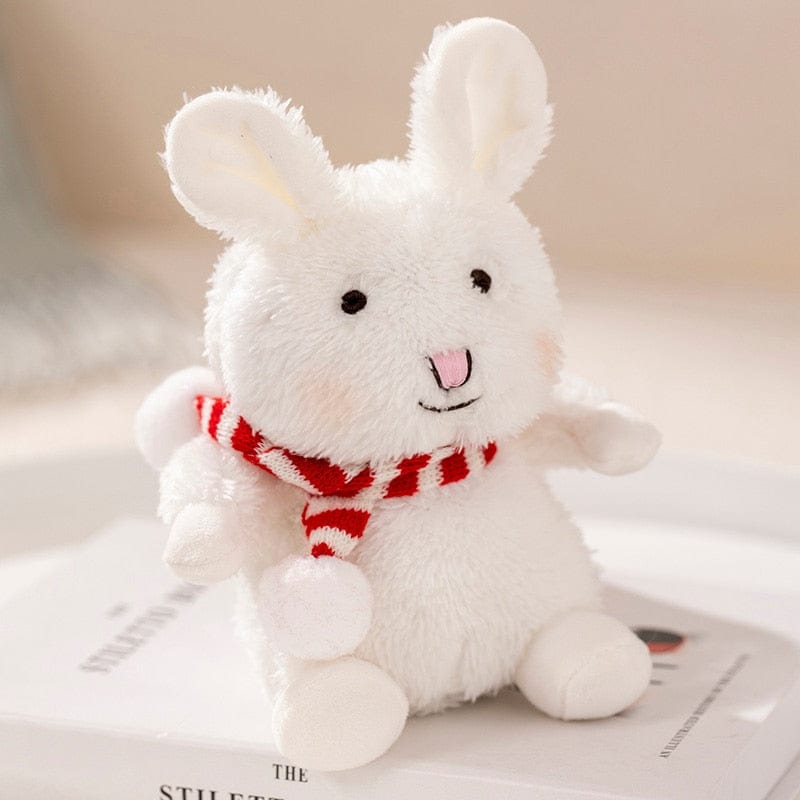 Peluche noël les petits animaux Lapin