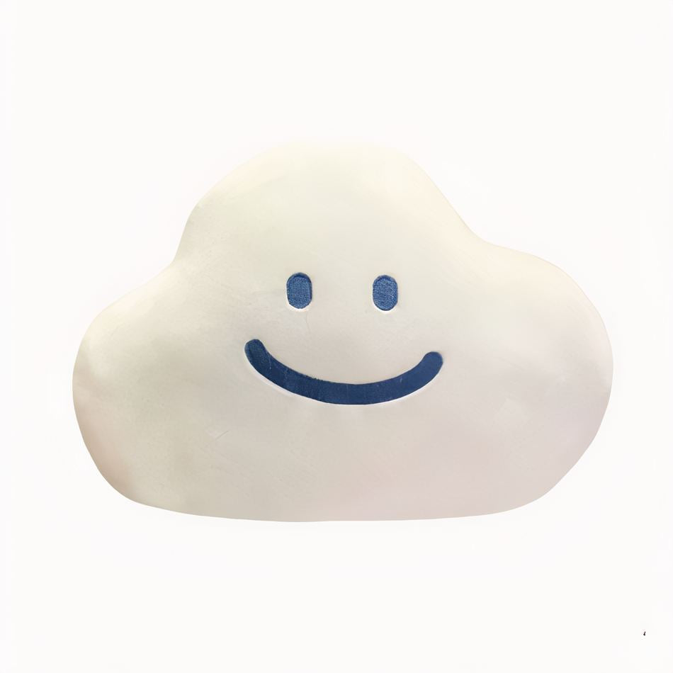 Peluche nuage ciel doux câlin pour chambre enfant blanc La compagnie de la peluche