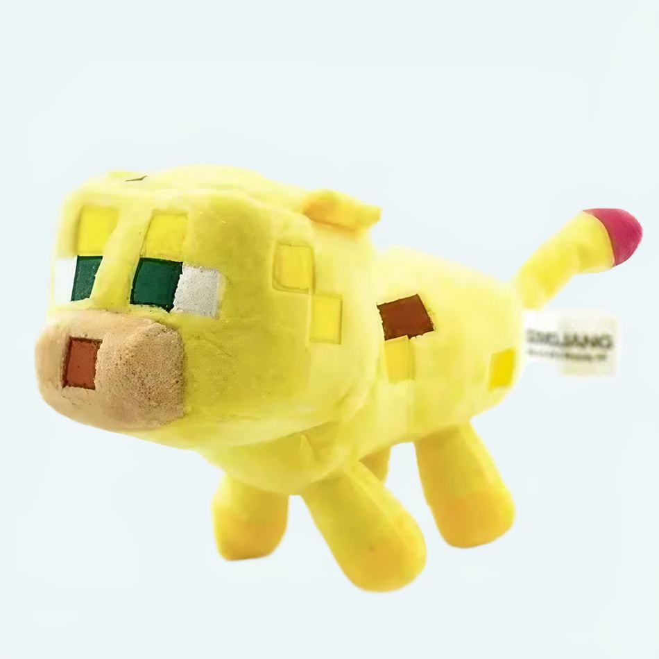 Peluche ocelot Minecraft douce câline enfant jeu fantasy La compagnie de la peluche