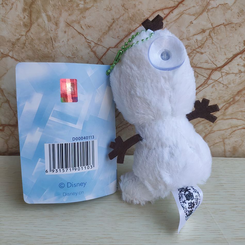 Peluche Olaf Disney pendentif doux hiver câlin La compagnie de la peluche