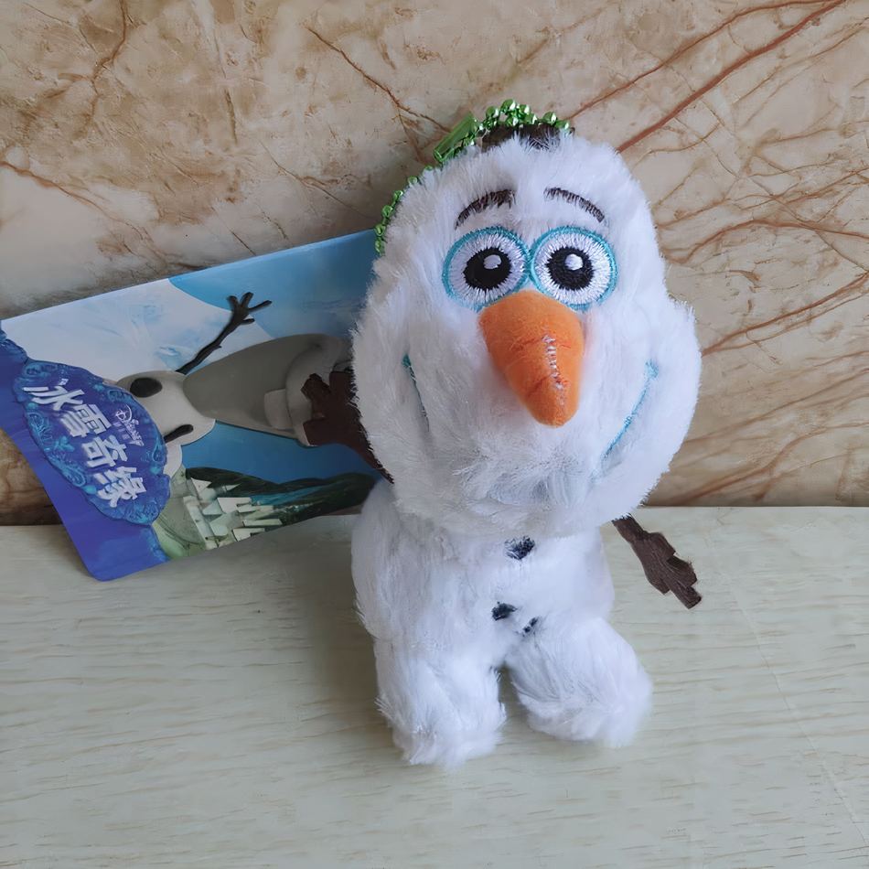 Peluche Olaf Disney pendentif doux hiver câlin La compagnie de la peluche