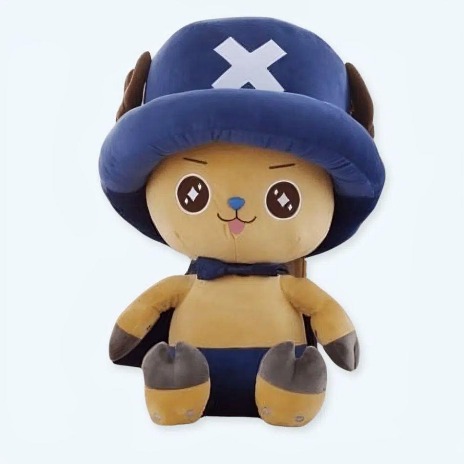 Peluche One Piece Chopper bleu géant collection câlin 30cm La compagnie de la peluche