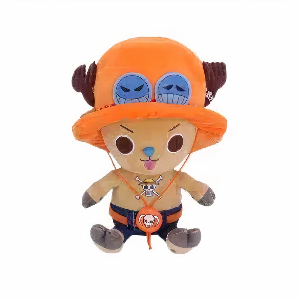Peluche One Piece Chopper orange douce enfant amicale La compagnie de la peluche