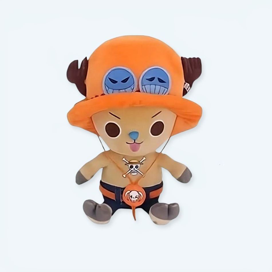 Peluche One Piece Chopper orange douce enfant amicale La compagnie de la peluche
