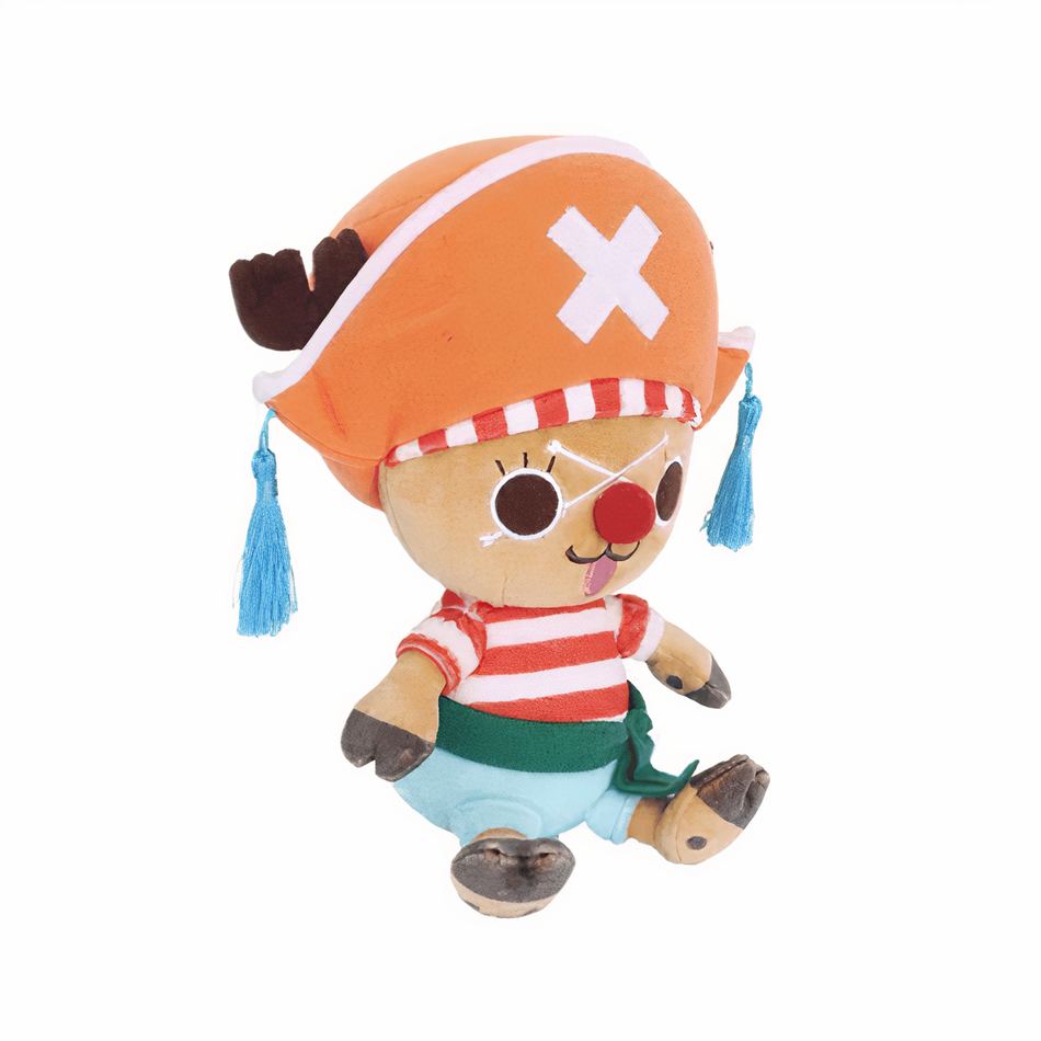 Peluche One Piece Chopper pirate mignon collection enfant 25cm La compagnie de la peluche