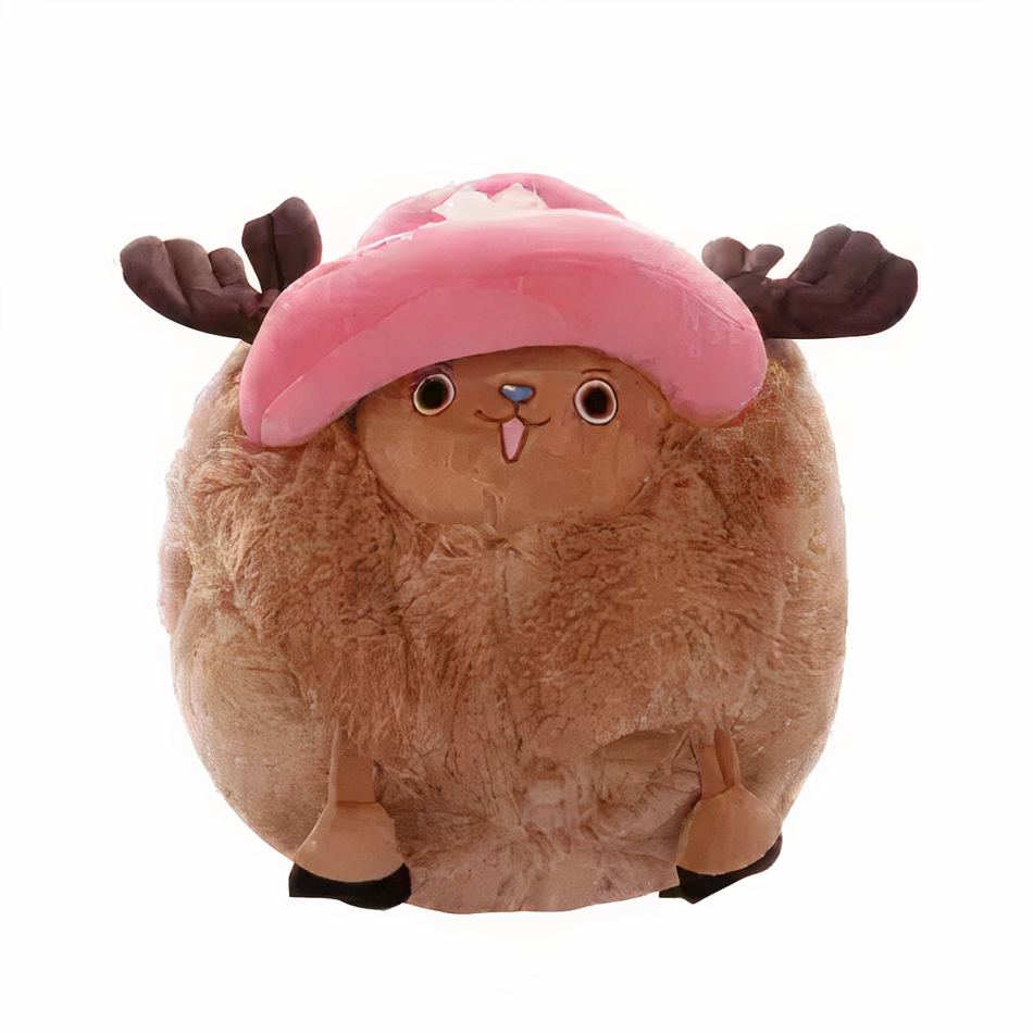 Peluche One Piece Chopper rose douce câline enfant La compagnie de la peluche