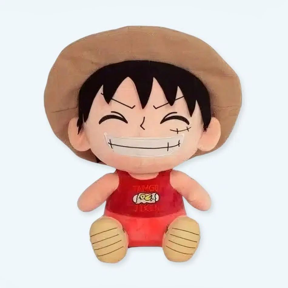 Peluche One Piece Luffy joyeux doux pour fans aventure La compagnie de la peluche