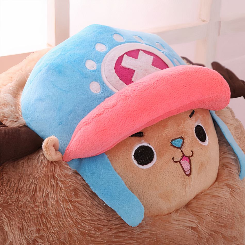 Peluche One Piece Tony Chopper douce boule bleue La compagnie de la peluche
