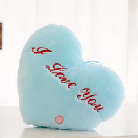 Peluche oreiller lumineux doux pour nuit étoilée bleu La compagnie de la peluche
