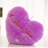Peluche oreiller lumineux doux pour nuit étoilée violet La compagnie de la peluche