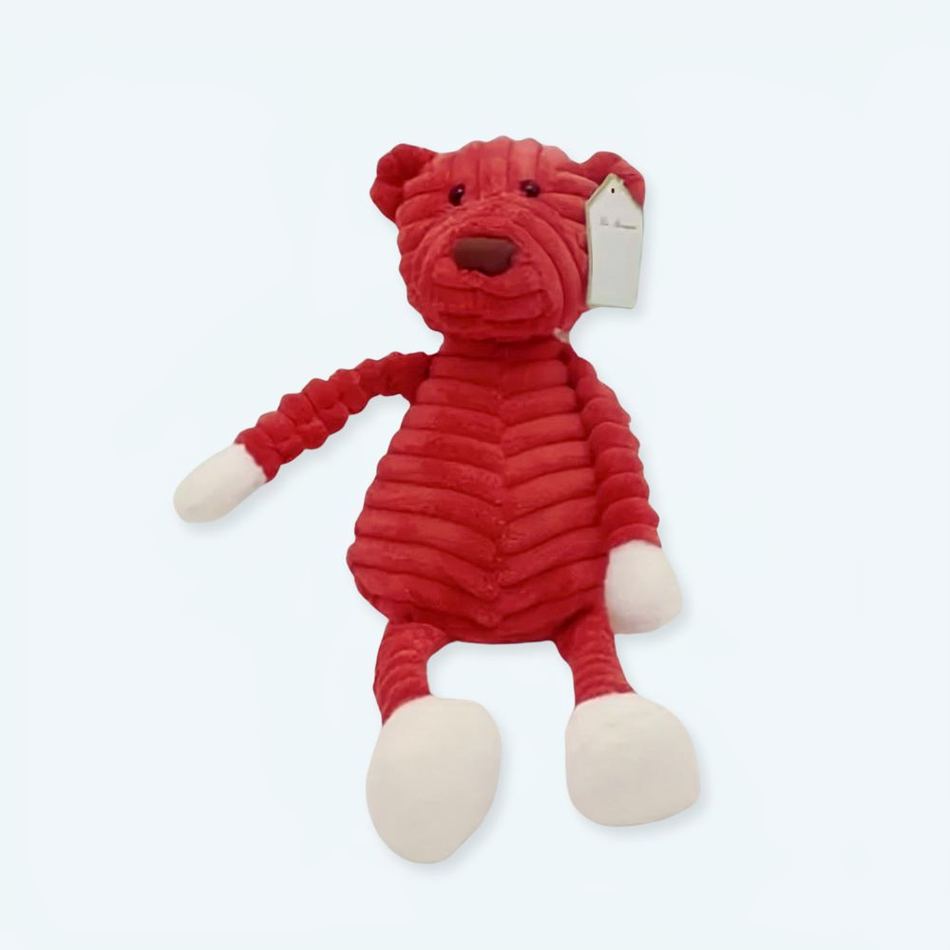 Peluche ours câlin doux hiver chambre enfant La compagnie de la peluche