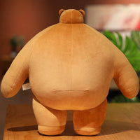 Peluche ours câlin doux pour enfant chambre cosy La compagnie de la peluche