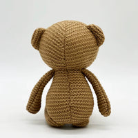 Peluche ours crochet doux artisanat fait main enfant La compagnie de la peluche