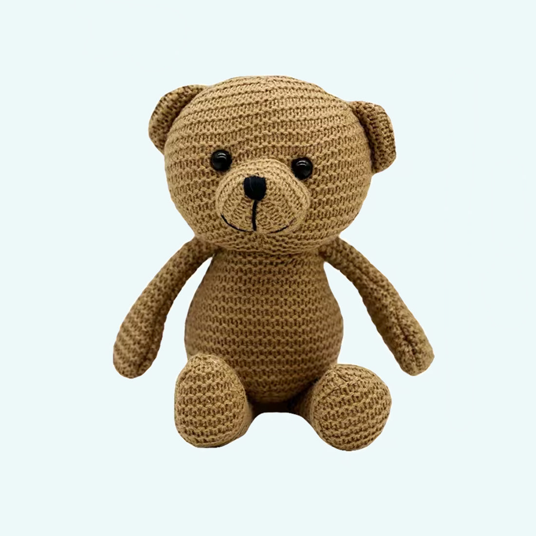 Peluche ours crochet doux artisanat fait main enfant La compagnie de la peluche