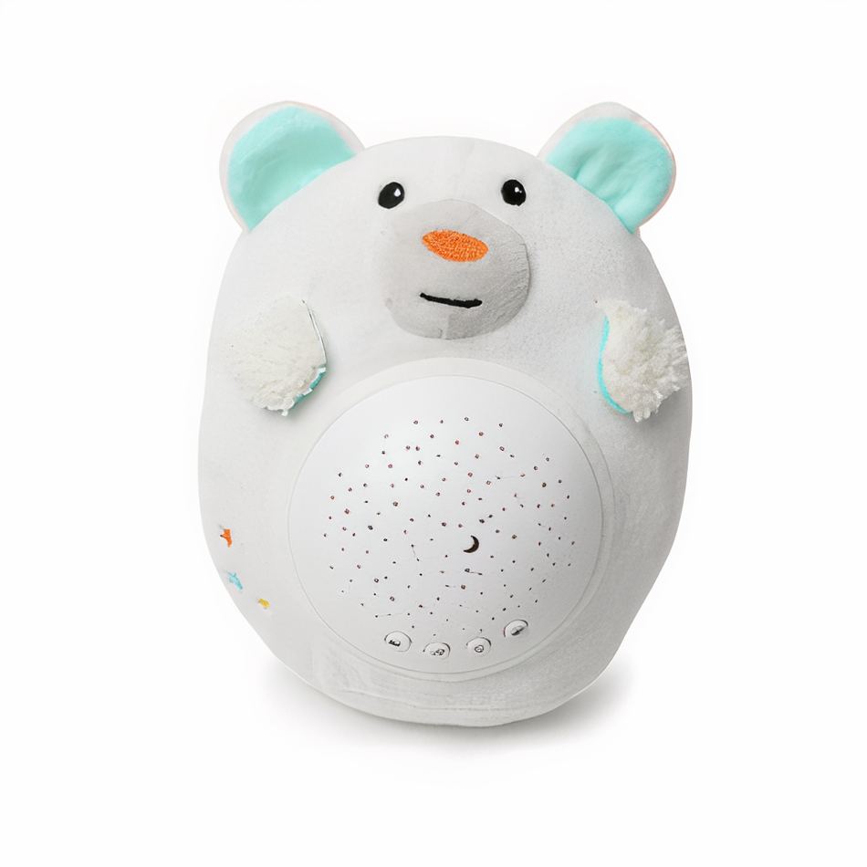 Peluche ours doux apaisant pour sommeil enfant La compagnie de la peluche