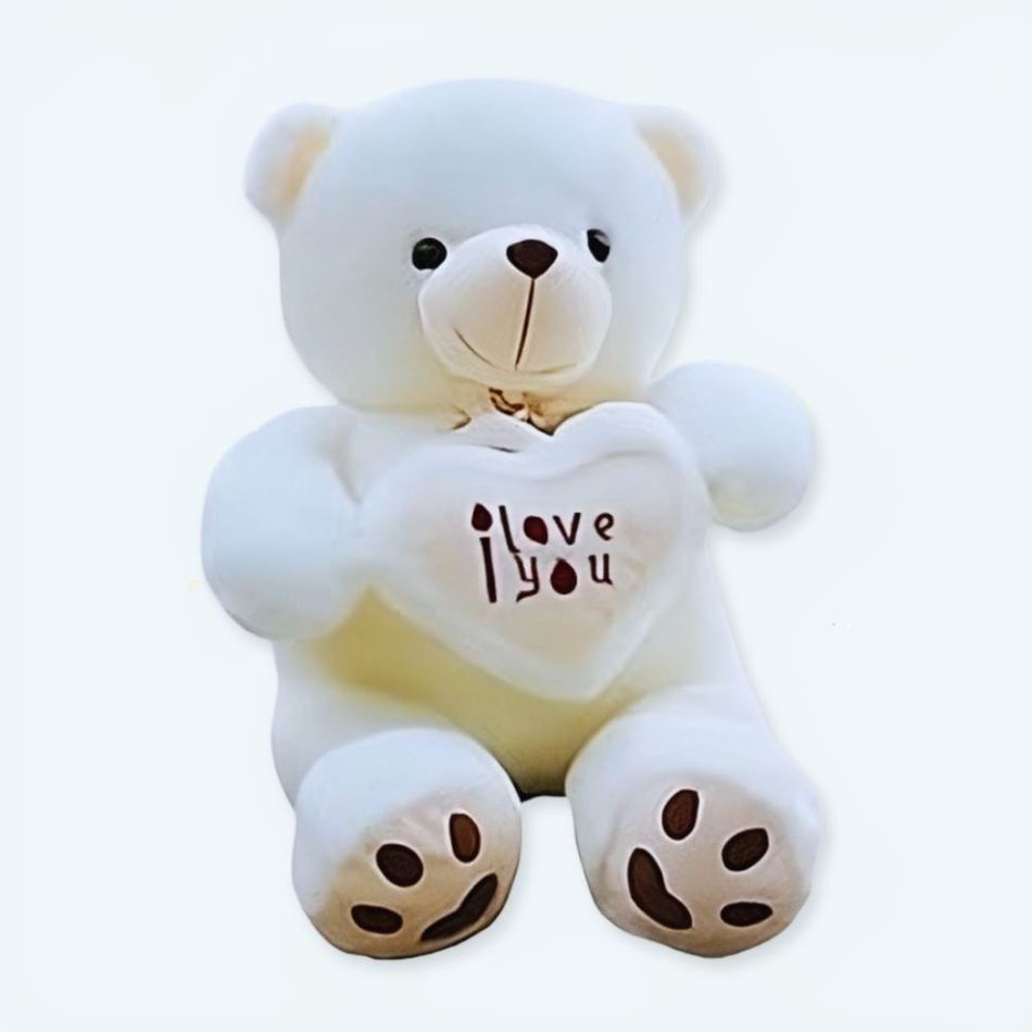 Peluche ours en peluche douce câline enfant poilu La compagnie de la peluche