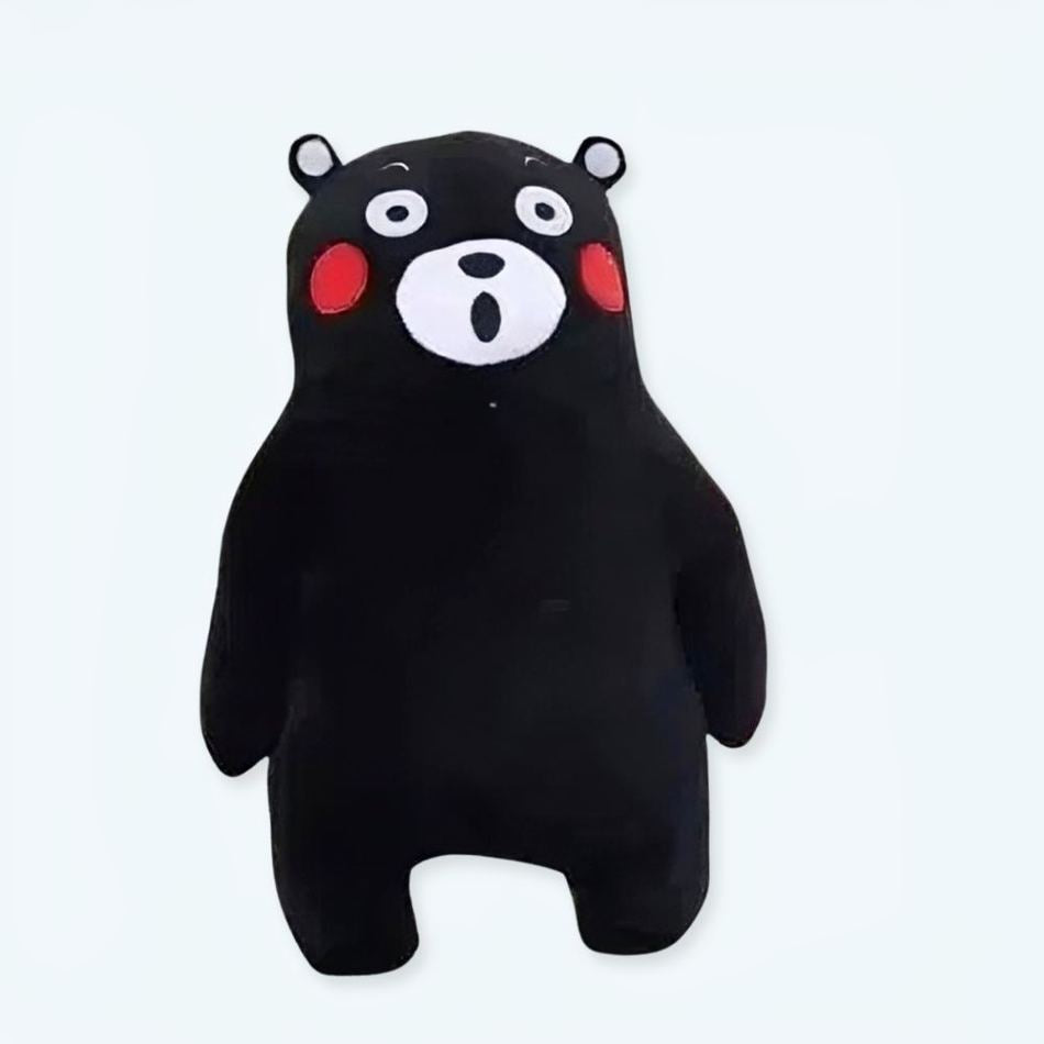 Peluche ours étonné doux câlin enfant chambre hiver La compagnie de la peluche
