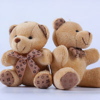 Peluche ours marron porte-clés mignon doux accessoire La compagnie de la peluche
