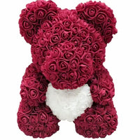 Peluche ours violine douce pour chambre enfant déco La compagnie de la peluche