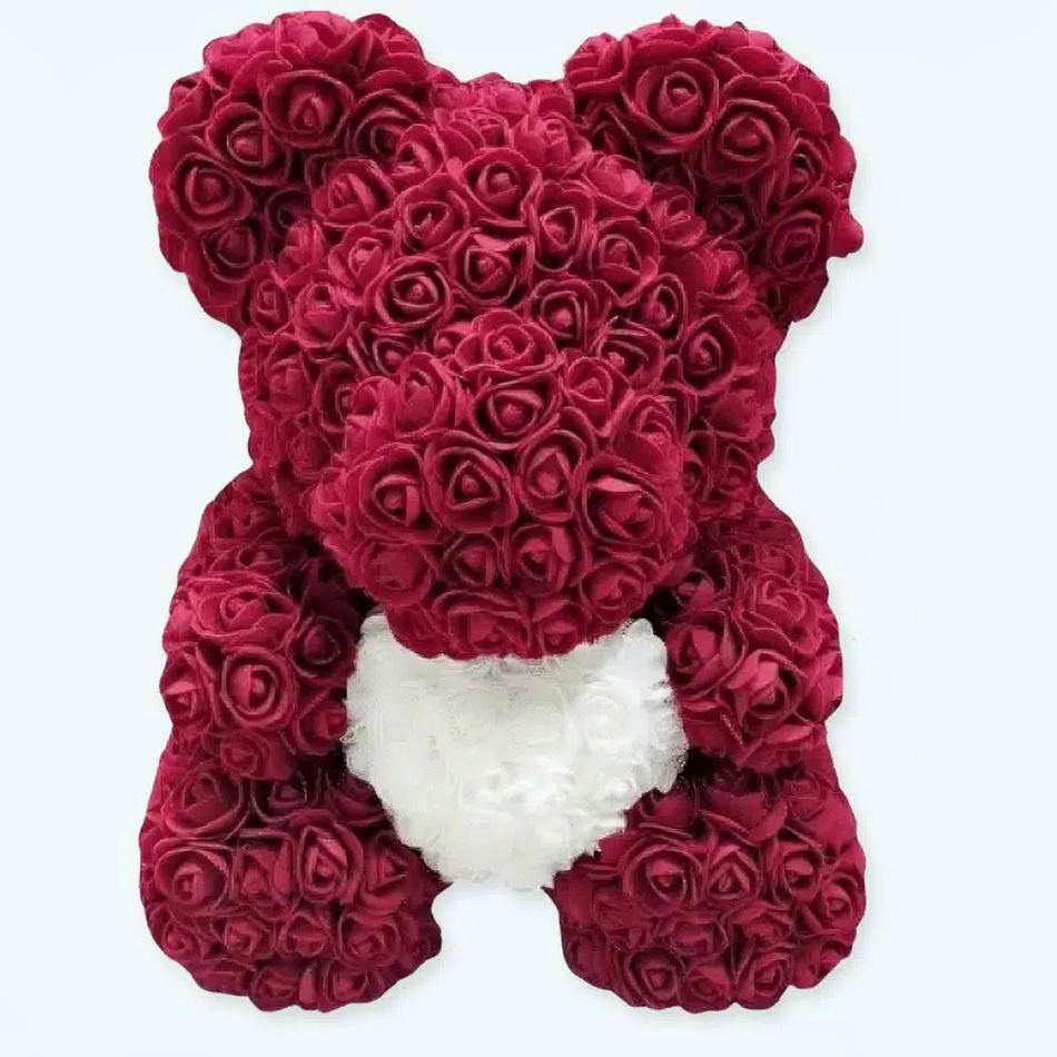 Peluche ours violine douce pour chambre enfant déco La compagnie de la peluche