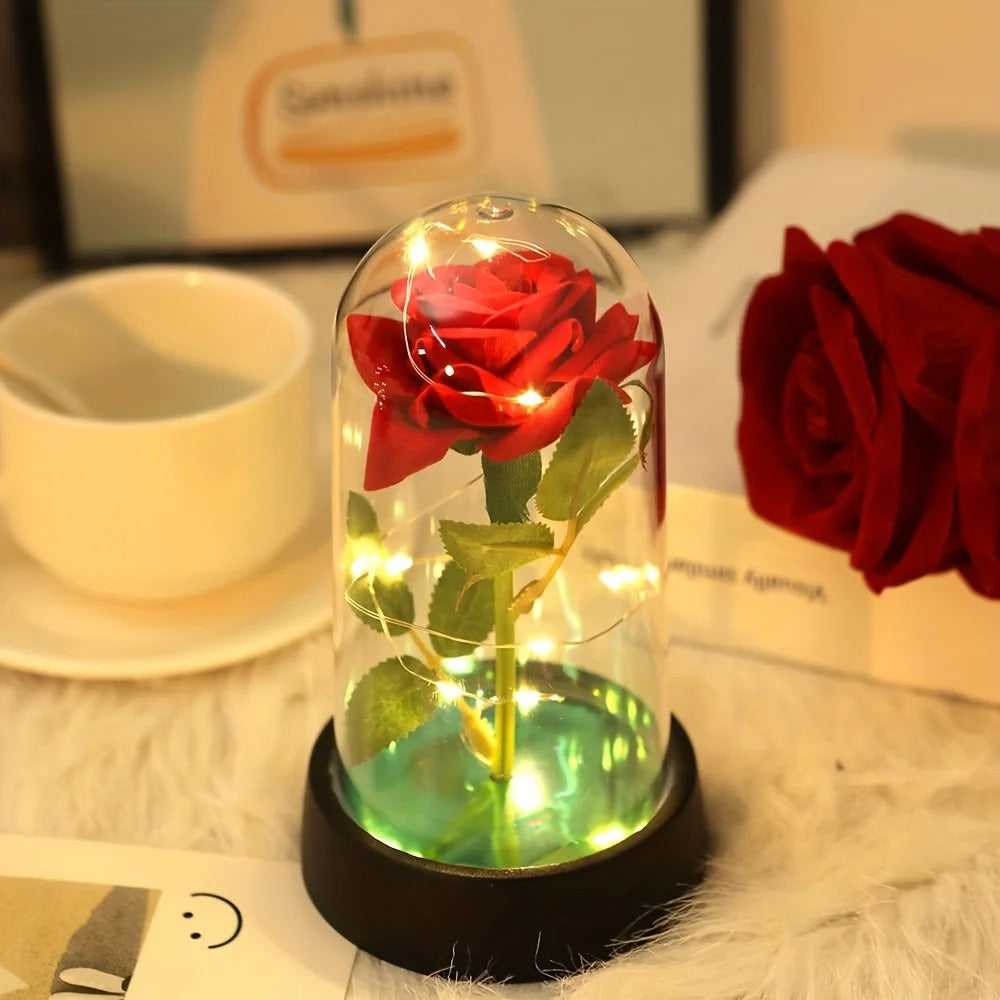 Peluche ourson rose amour romantique cadeau éternel La compagnie de la peluche