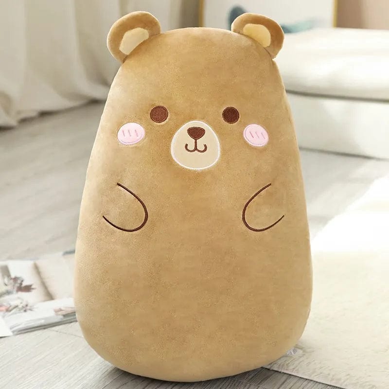 Peluche ourson squishmallow aux joues roses