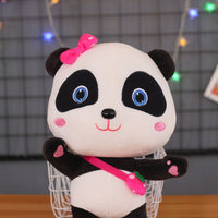 Peluche panda rose Baby Bus douce enfant câlin La compagnie de la peluche